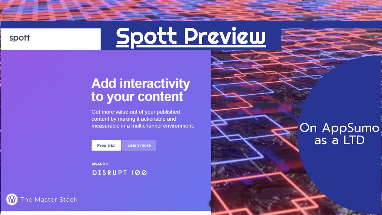 Spott Preview 2020, on AppSumo as a Lifetime Deal