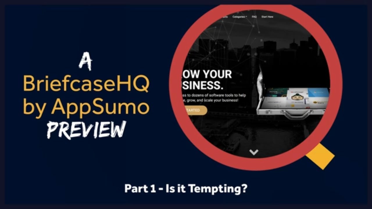 Briefcase by AppSumo Preview - MasterStack